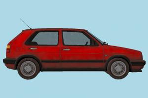 VW Car VW GT 1987-3